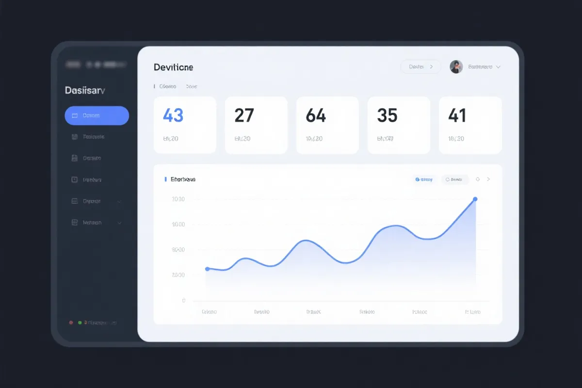 数据面板与走势可视化